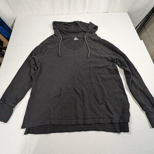 Aerie Women's Medium Long Sleeve Pullover Light Weight Hoodie Black